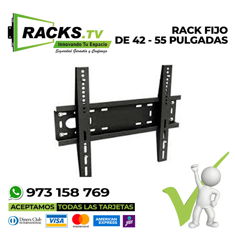 Rack De Pedestal Tv Lcd Led Curvo Plasma 32 -65 – Macro Racks